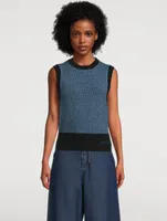 Jacquard Sweater Vest