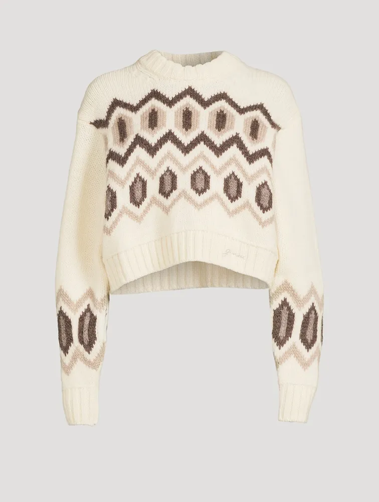 Chunky Knit Organic Wool Sweater