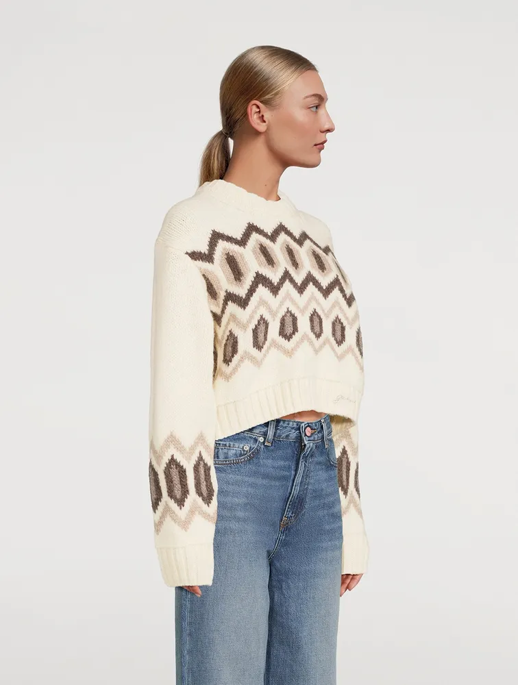 Chunky Knit Organic Wool Sweater