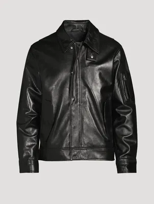 Leather Flight Jacket