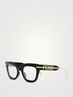 Fendigraphy Rectangular Optical Glasses