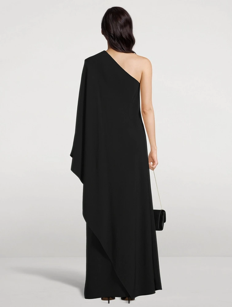 Sparrow One-Shoulder Silk Maxi Dress