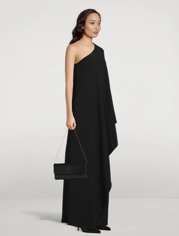 Sparrow One-Shoulder Silk Maxi Dress