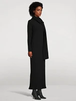 Pascal Draped Silk Crepe Dress