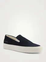 Suede Slip-On Shoes