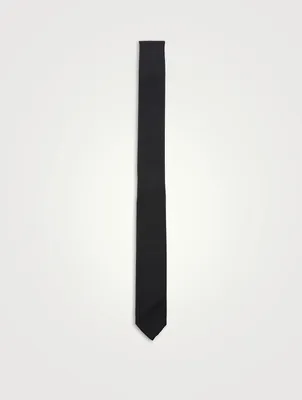Wool And Silk Tie