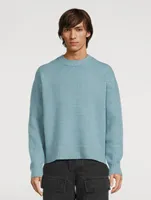 Wool-Blend Crewneck Sweater