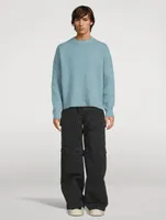 Wool-Blend Crewneck Sweater