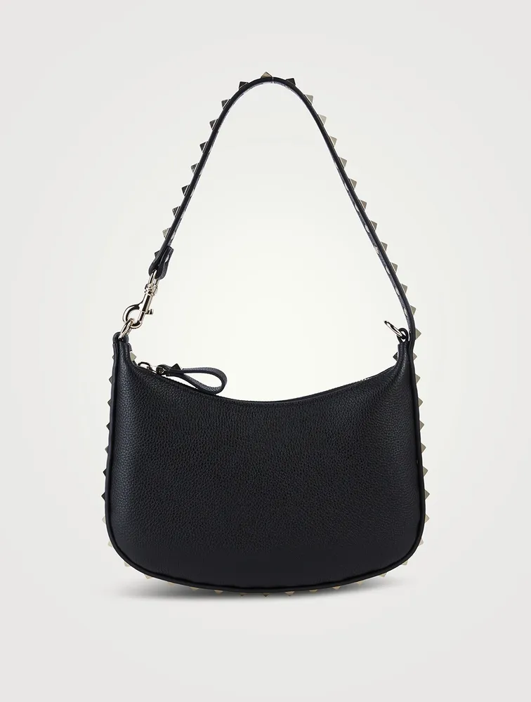 Mini Rockstud Leather Shoulder Bag