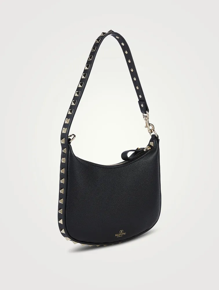 Mini Rockstud Leather Shoulder Bag