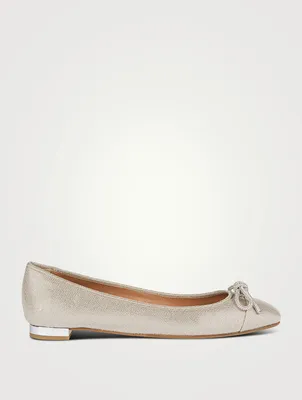 Parisina Crystal-Embellished Ballet Flats