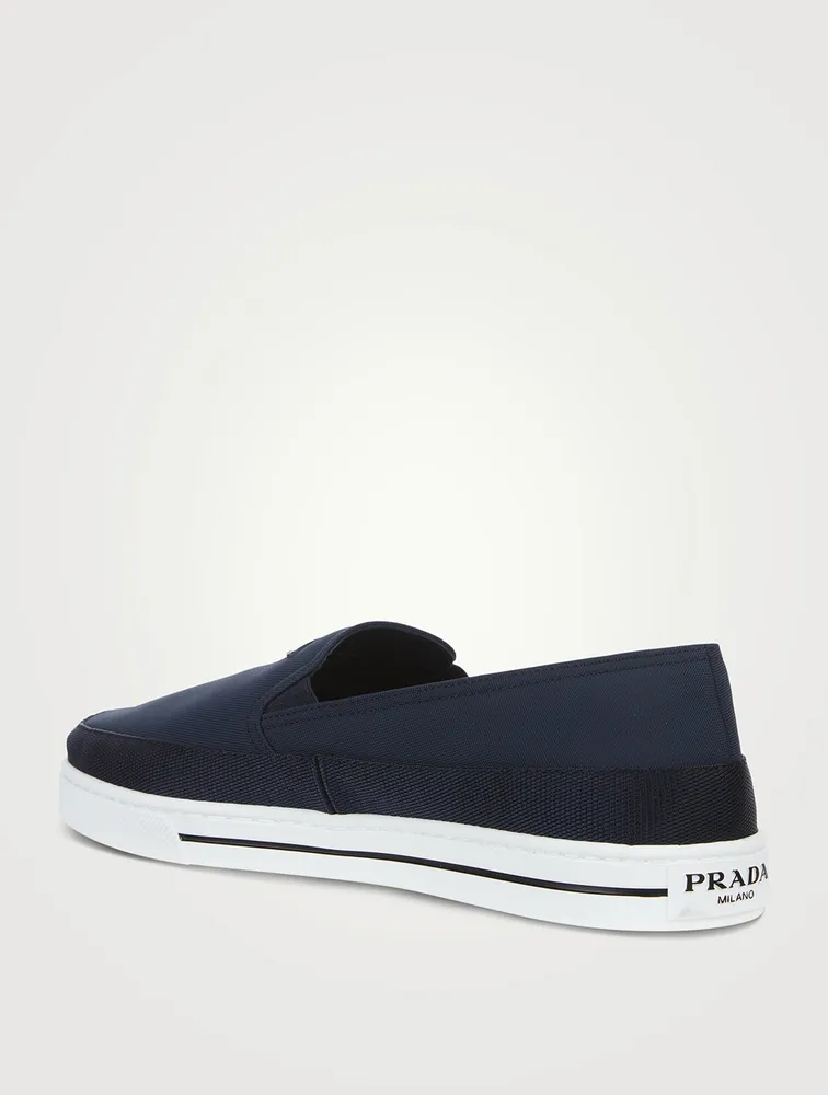 Nylon Slip-On Sneakers