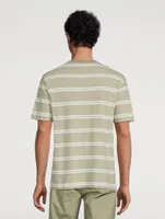 Johannes Sunbleached T-Shirt Striped Print