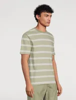 Johannes Sunbleached T-Shirt Striped Print