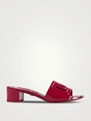 Patent Leather Mules