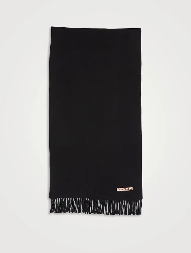 Wool Fringe Scarf