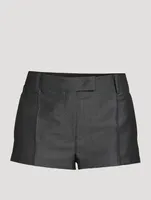 Mohair And Wool Shorts