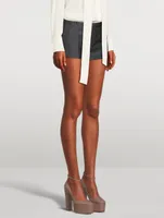 Mohair And Wool Shorts