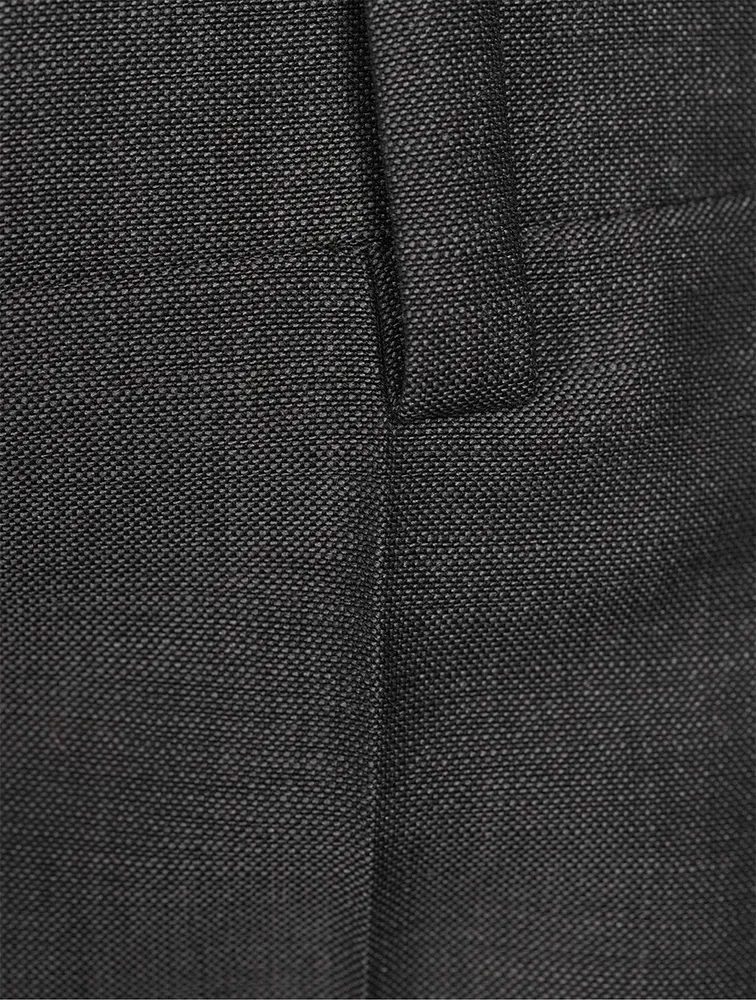 Mohair And Wool Shorts