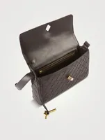 Mini Andiamo Intrecciato Leather Crossbody Bag