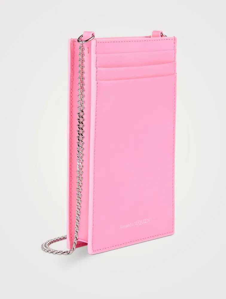 Skull Leather Crossbody Phone Case