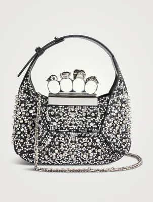 Mini The Jewelled Embellished Leather Shoulder Bag