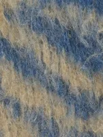 Wool And Mohair Brushed Sweater