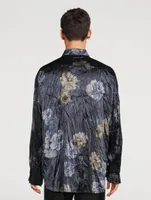 Crinkled Flower Shirt