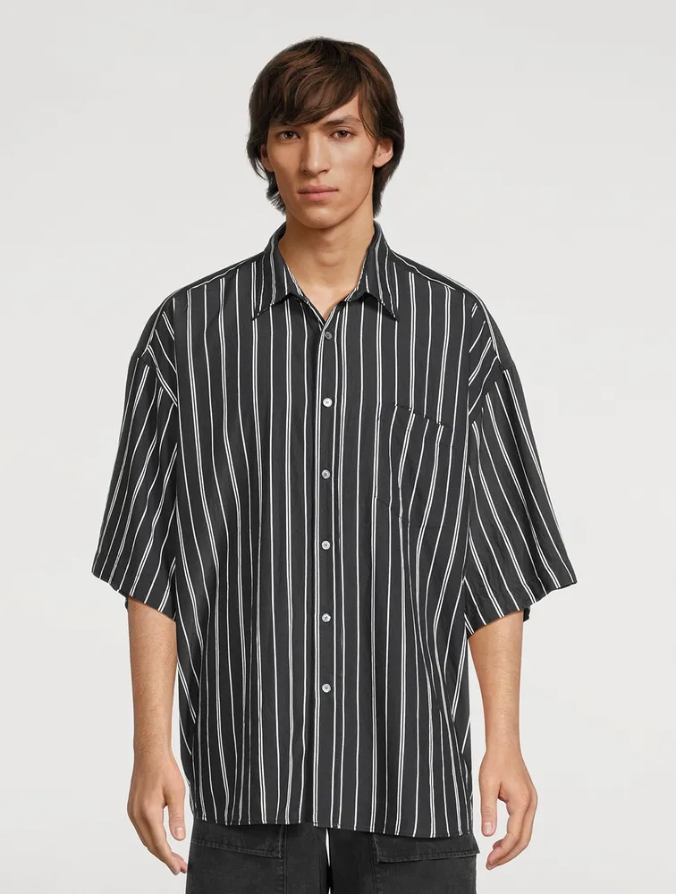 Fluid Striped Shirt