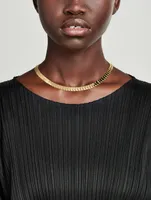 Luna 18K Gold Choker Necklace