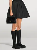 Tread Slick Leather Knee-High Boots