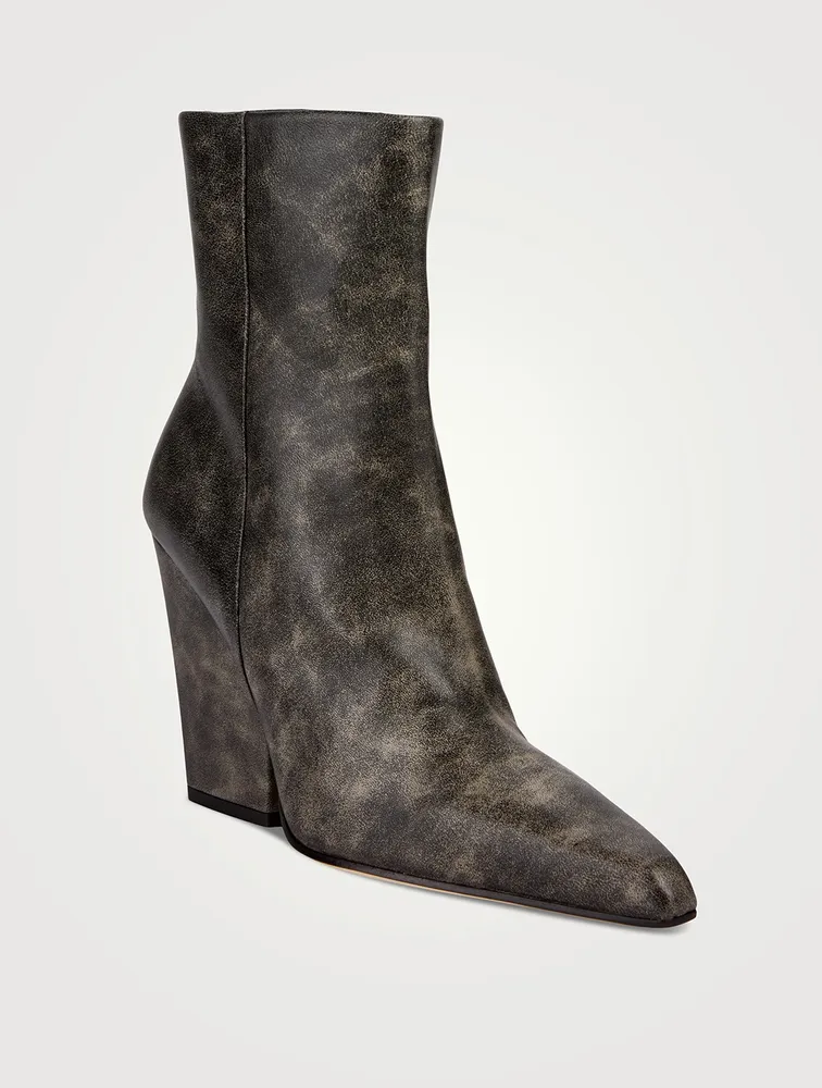 Jane Leather Ankle Boots