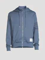 Funnel-Neck Zip Hoodie