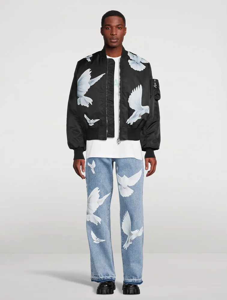 Freedom Doves MA-1 Bomber Jacket