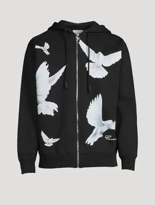 Freedom Doves Zip Hoodie