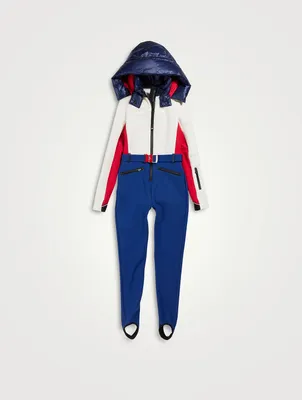 Belted Down Ski Suit