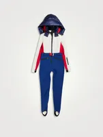 Belted Down Ski Suit
