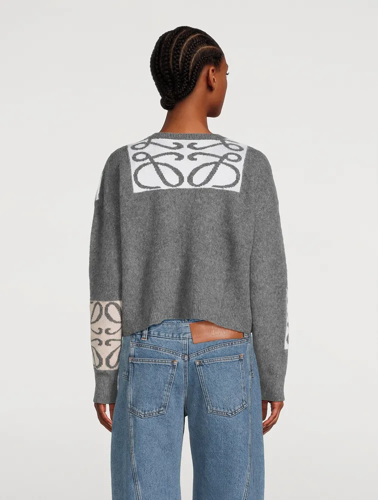 Anagram Jacquard Sweater