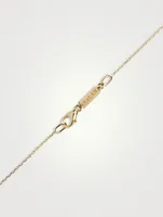 Amalfi 14K Gold Pastel Blossom Pendant Necklace With Diamonds