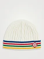 Wool Cable Knit Beanie