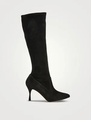 Pamfilo Suede Knee-High Boots