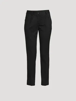 Wool Gabardine Pants