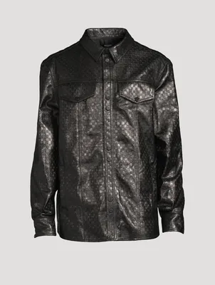 Mini Monogram Lambskin Overshirt