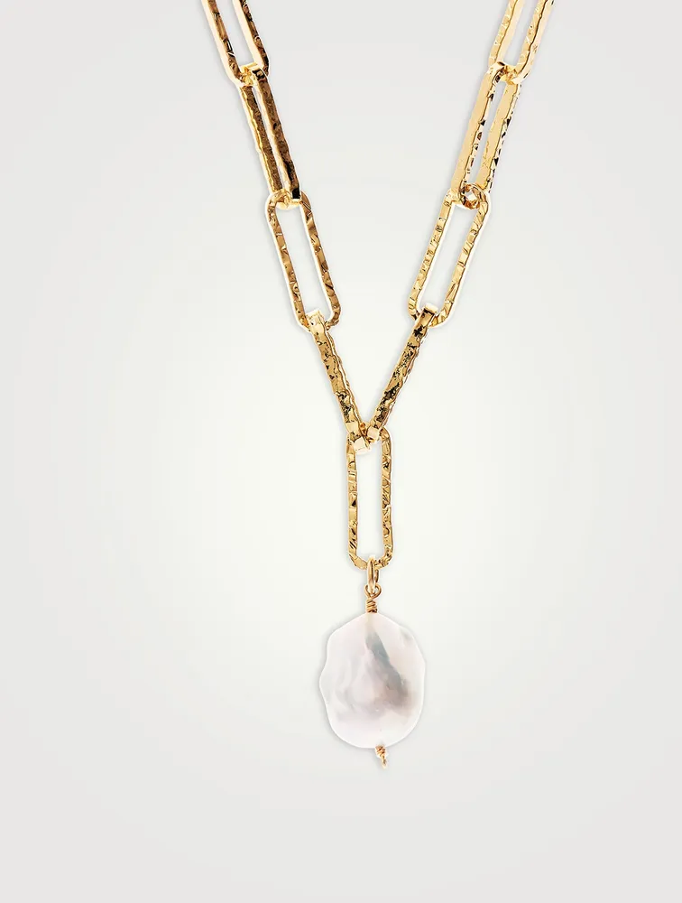 The Baroque Pearl Layer Necklace