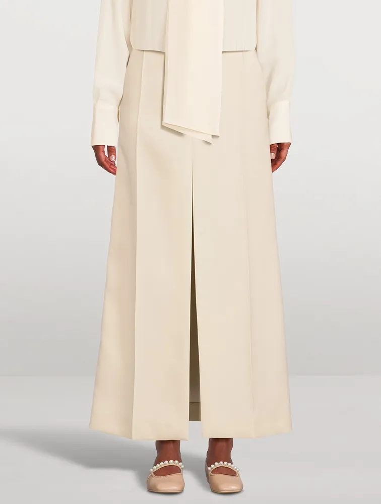 Split-Front Maxi Skirt