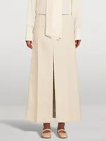 Split-Front Maxi Skirt