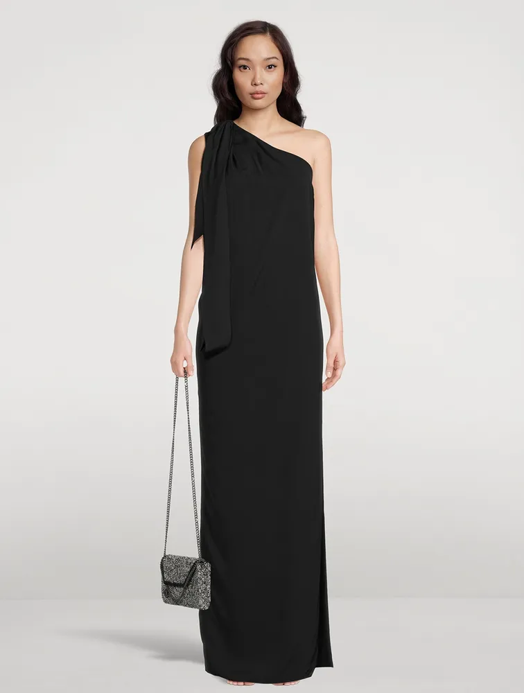 One-Shoulder Maxi Dress