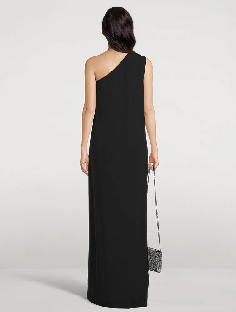 One-Shoulder Maxi Dress