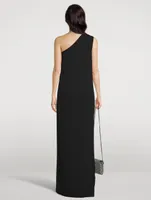 One-Shoulder Maxi Dress