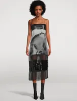 Mixed-Media Slip Dress Horse Photography Print